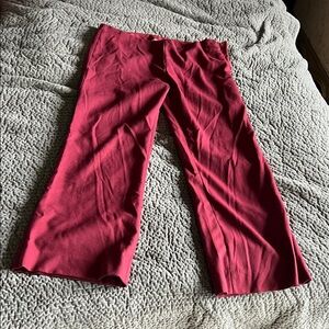 Women's Red Trousers